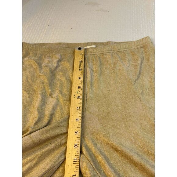 Eye candy leggings shiny nude color large L rn#63619 - Picture 6 of 6